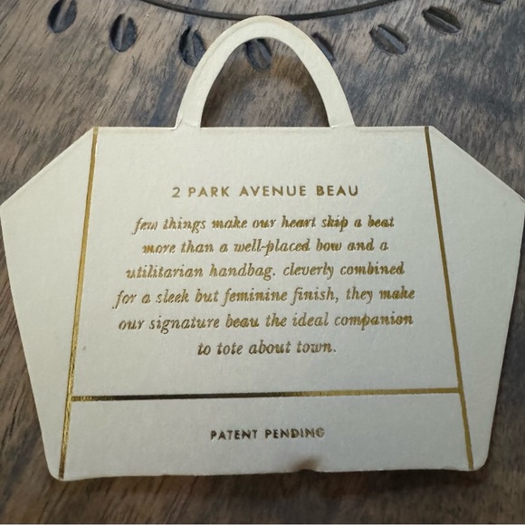 Kate Spade Beau Bag in Striped Navy, Red and Cream - Picture 8 of 8